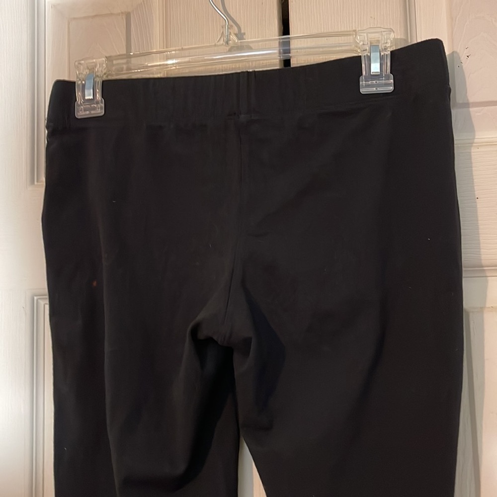 Maurices Black Mid Rise Leggings Cotton Spandex Size Medium - Picture 11 of 16